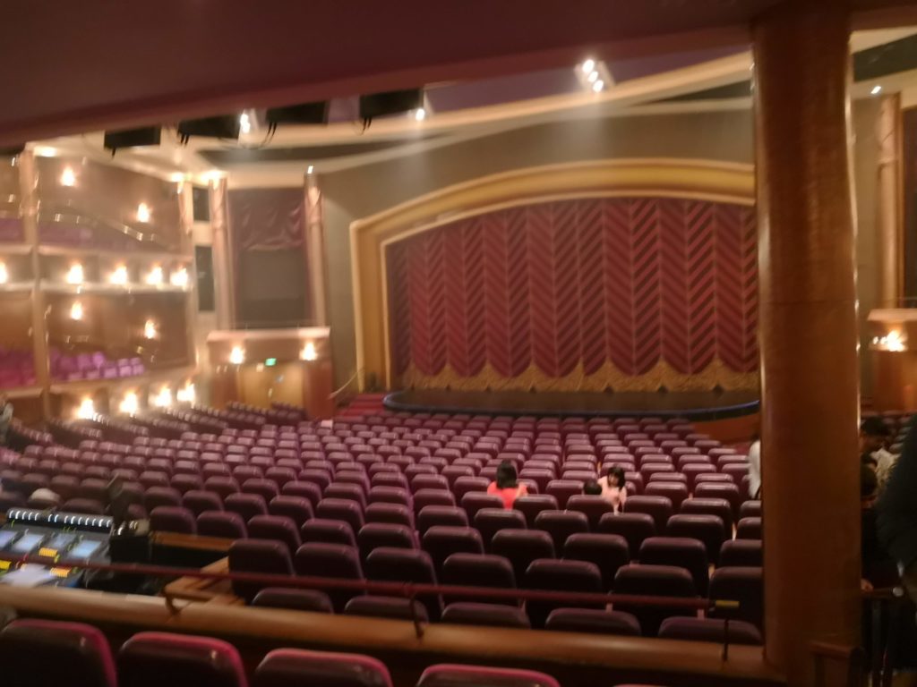 Theatre at Voyager of the Seas (Royal Caribbean) Cruise
