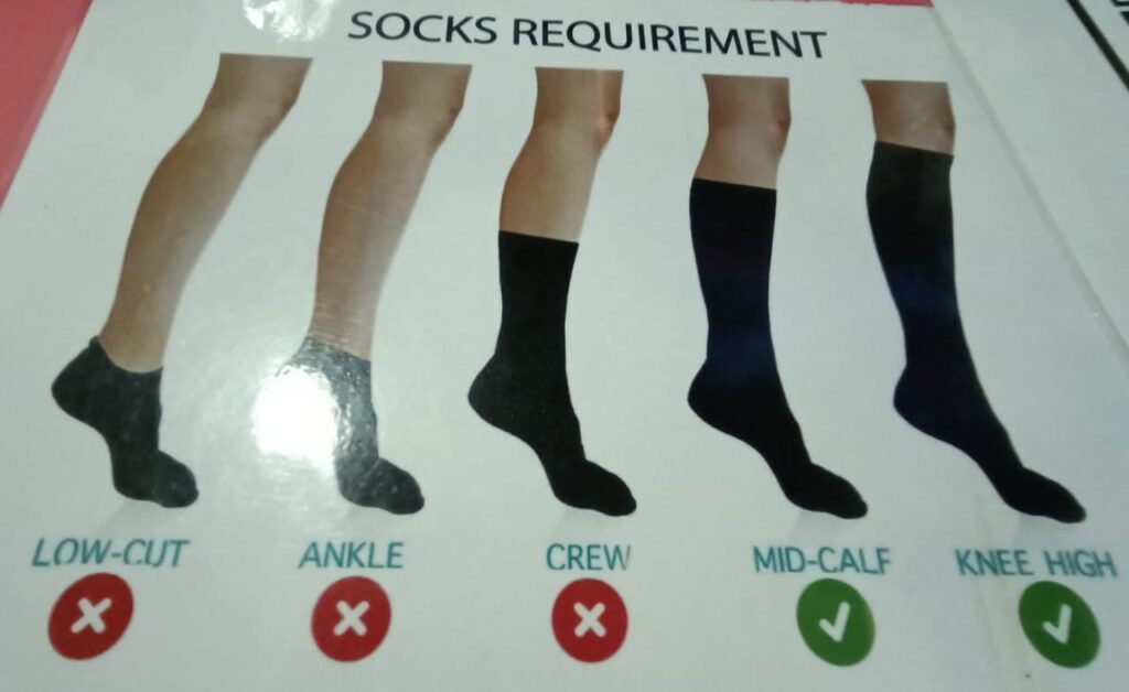 socks requirement at hi roller indoor skating rink